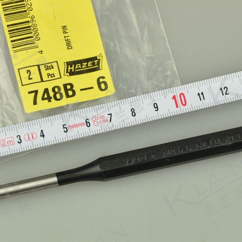 德国HAZET 748b-5 748b-6 748b-8 销式冲子 平头样冲  钣金工具