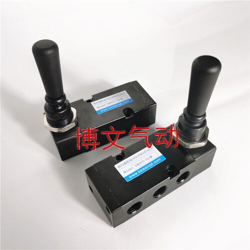 气动换向阀2W511-10M手动阀 手坂阀二位五通手推阀