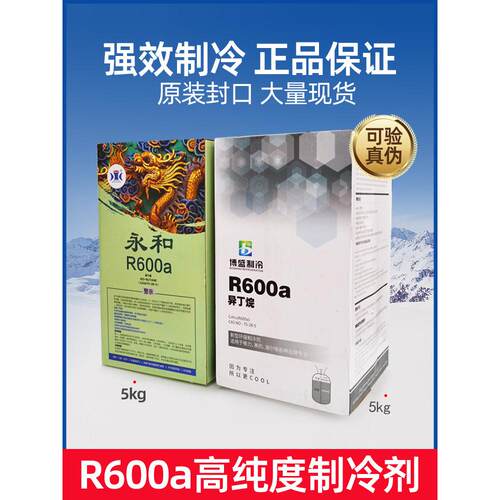 R600a制冷剂 冰箱R290制冷剂 冰柜冷媒变频冰箱空调雪种冷媒冰种