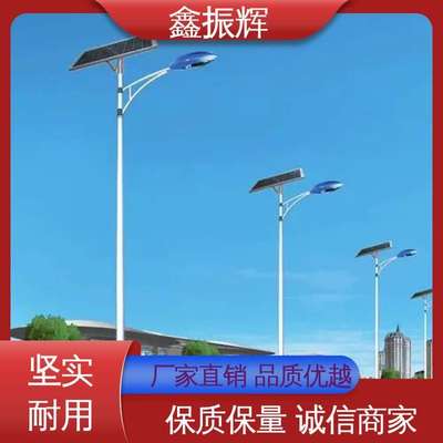 LED照明科技 单臂路灯 中式方形灯柱材质优选 防腐能力强 市电