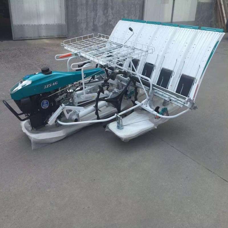 家用小型两行水稻插秧机 乘坐式四轮六行八行插苗机 插秧均匀