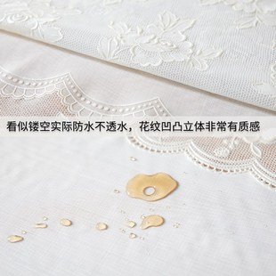 蕾丝餐桌布家用 pvc桌布防水无味环保免洗折叠桌台布椭圆形欧式