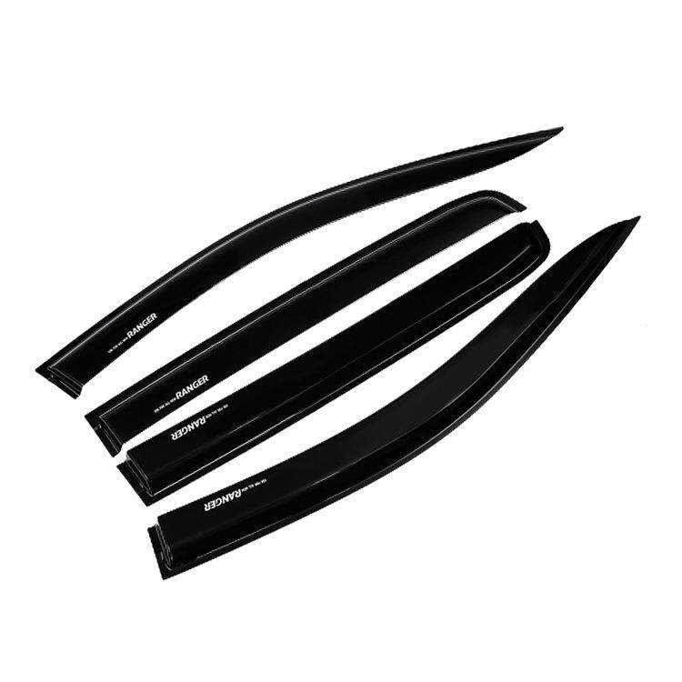 适用2012+款Ranger2015BT-50通用晴雨挡车窗雨眉汽车用品皮卡改装