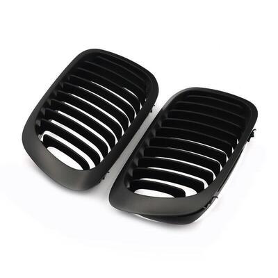 适用于3系E46两门98-01年改装M3单线中网进气格栅中网前杠