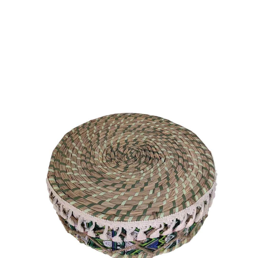 蒲团北欧风创意榻榻米外贸草编织飘窗垫茶几凳草编坐垫矮凳,居家布艺,飘窗垫,淘宝优惠券,粉丝福利购,淘宝优惠卷