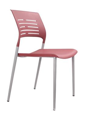 厂家直销会议培训椅Cafes餐厅塑胶会议培训椅可叠落