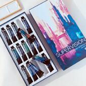 单支套装 视爵新分层色水彩颜料矿物纹理古风插画 画2022年款