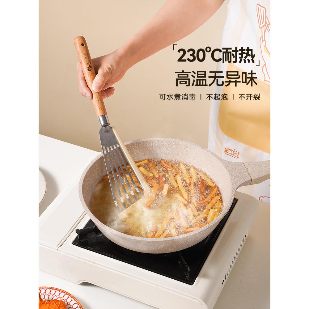魔幻厨房蝴蝶铲硅胶锅铲炒菜铲子烙煎饼煎铲不粘锅家用煎鸡蛋漏铲
