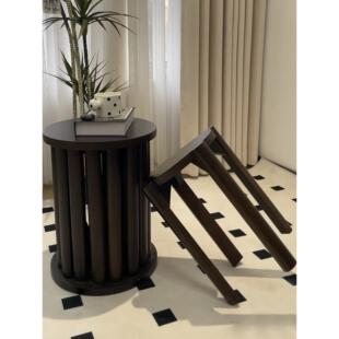 叠叠乐餐凳实木四合一折叠凳家用组合凳可叠放备用板凳新中式茶几