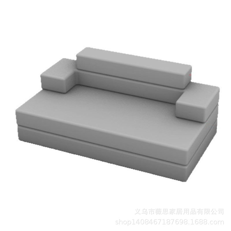 跨境多功能折叠沙发床可转换睡椅地板床垫海绵垫两用午休简易睡垫