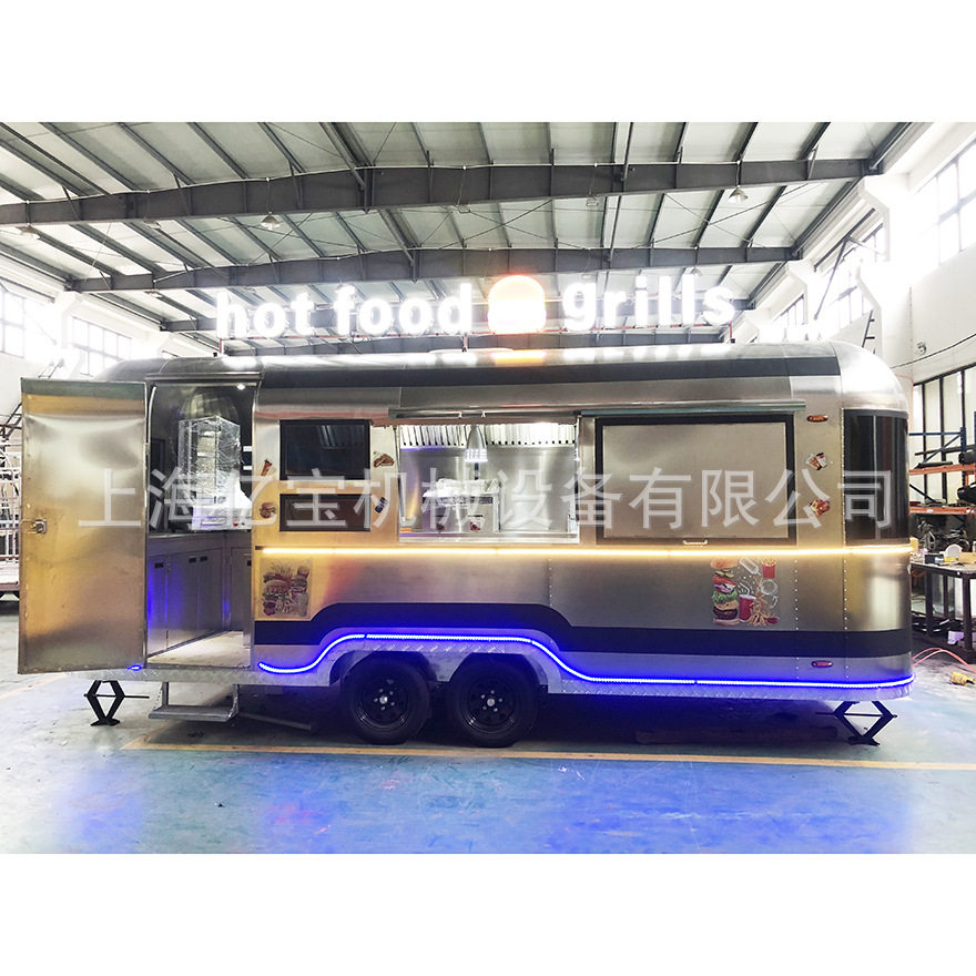 上海亿宝美食房车街景车美食车服务区餐车餐饮车food trucks