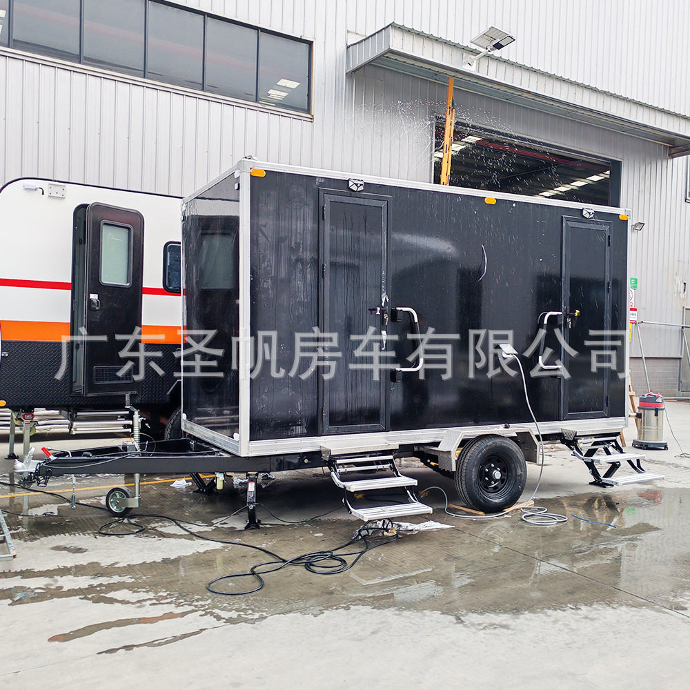 户外拖挂移动厕所卫生间 景区活动现场集成公厕 公园移动厕所厂家