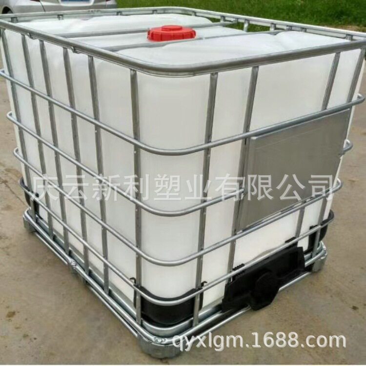 厂家供应吨桶带框架1000升塑料桶方形1000l化工桶