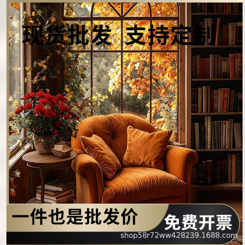 法式轻奢单人沙发椅/美式复古客厅休闲扶手椅/老虎椅民宿单人沙发