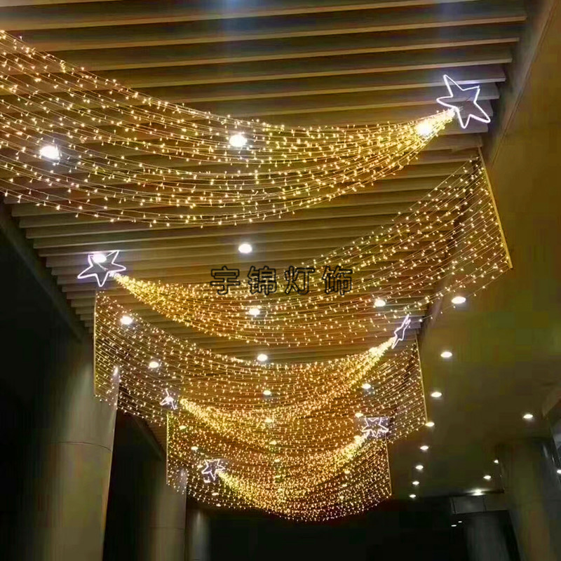 户外LED过街灯商业街道亮化 LED灯杆造型灯 装饰灯节日亮化