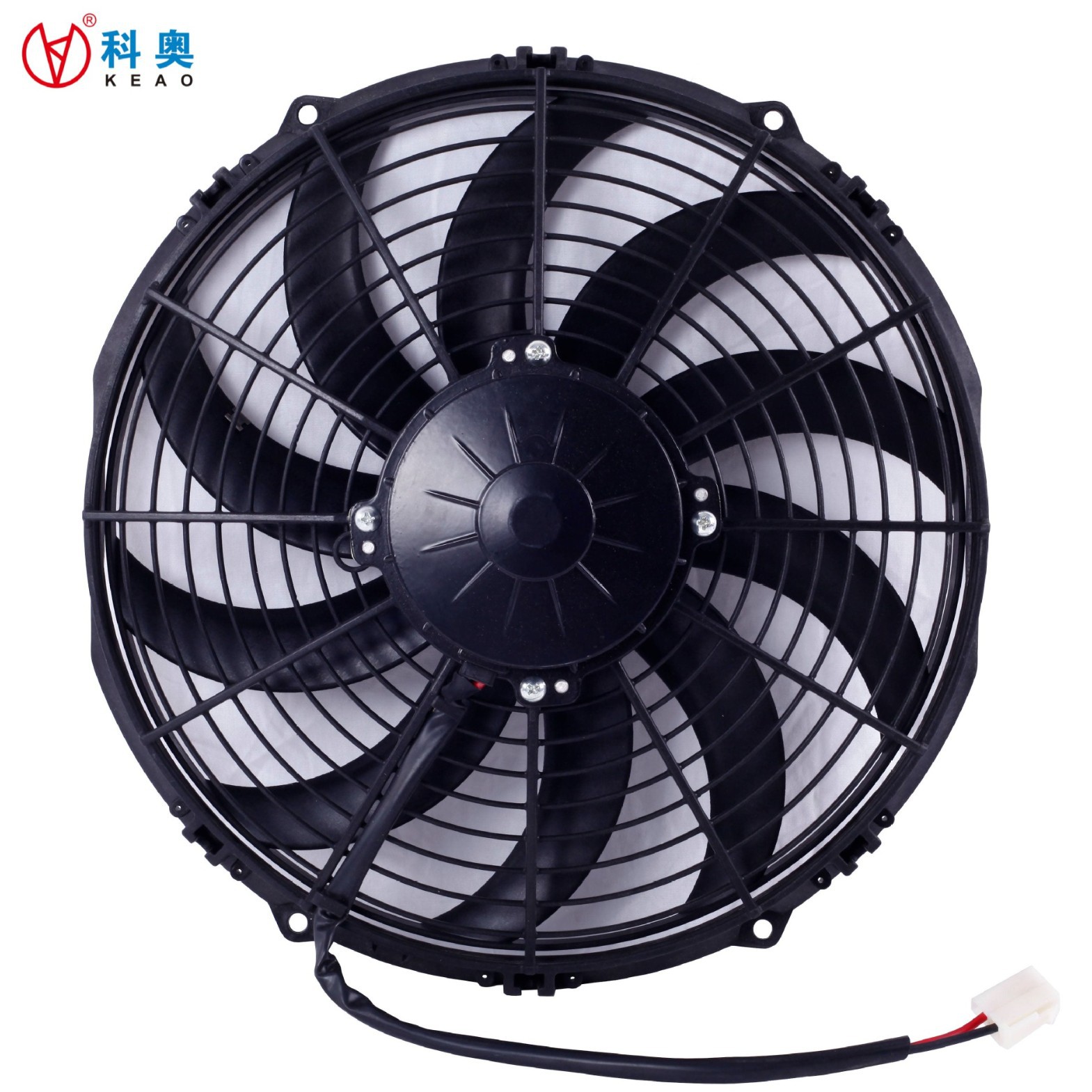 12寸 吸风 10弯叶 汽车冷凝风机风扇电子扇 散热器风扇 KLNF276F