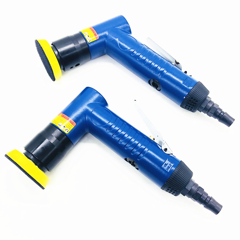 1寸2寸3寸90度弯头偏心气动打磨机抛光机干磨砂纸机风磨机手持式