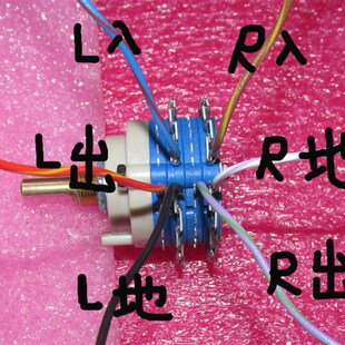 高精度24档50K 100K 250K音量电位器 靓音分压步进式晶片电阻焊接