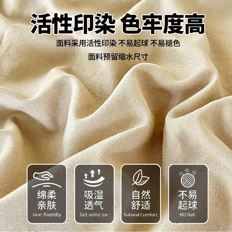 A类拉链款床垫套全棉床笠2025新款四季通用全包学生宿舍防尘罩子