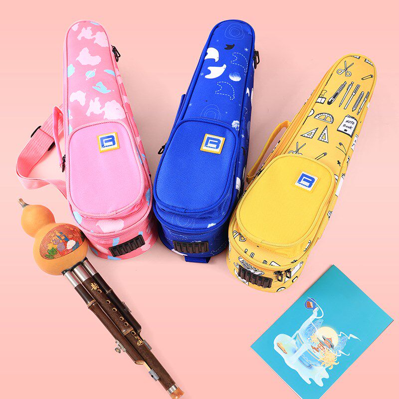 葫芦丝收纳包通用盒子C调降B调g调f调皮盒专用手提背包防摔保护套