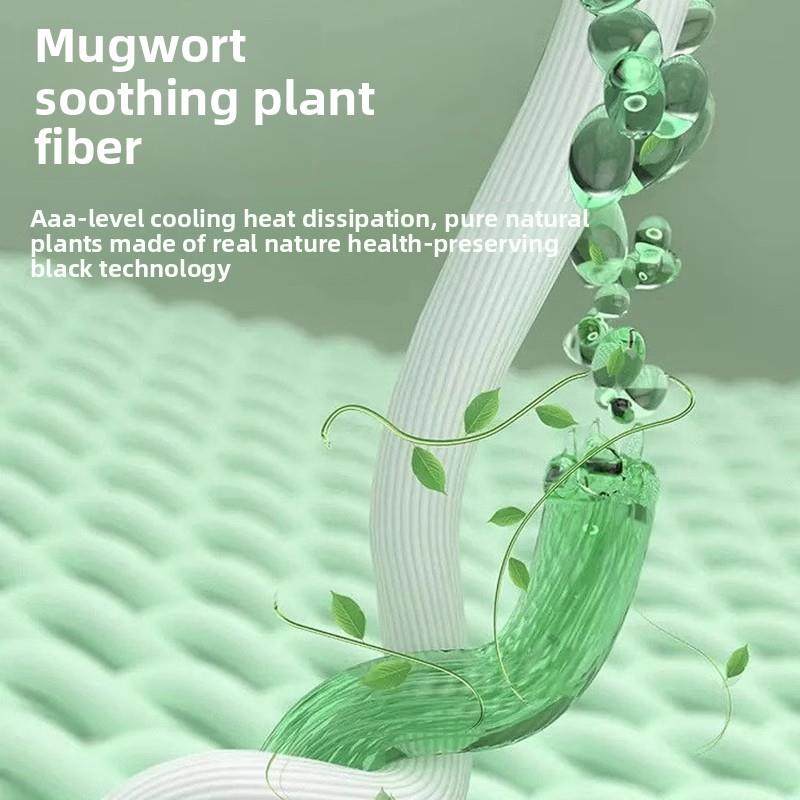 艾蒿垫夏季2025新垫冰丝垫a型母婴级草席床垫床单配套床单两用