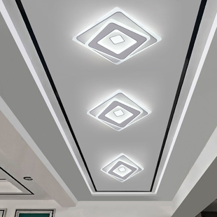 走廊灯过道灯轻奢家装简约玄关灯入户吸顶灯阳台灯中山灯具吊顶灯