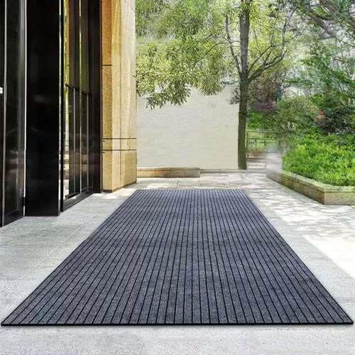 1.6米宽商用地毯防滑除尘吸水商场超市门口地垫160公分厘米七条纹