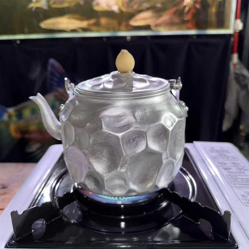 老式复古泡茶壶家用户外小铝壶迷你小茶壶饭店餐厅露营可diy创作