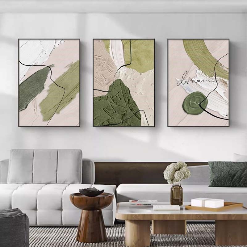 精选抽象轻奢客厅三联装饰画沙发背景墙抽象艺术挂画高级感卧室壁,家居饰品,现代装饰画,淘宝优惠券,粉丝福利购,淘宝优惠卷