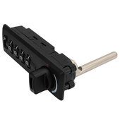 锁 锁办公铁皮文件柜一锁三联动锁柜子密码 抽屉密码 锁小型机械密码