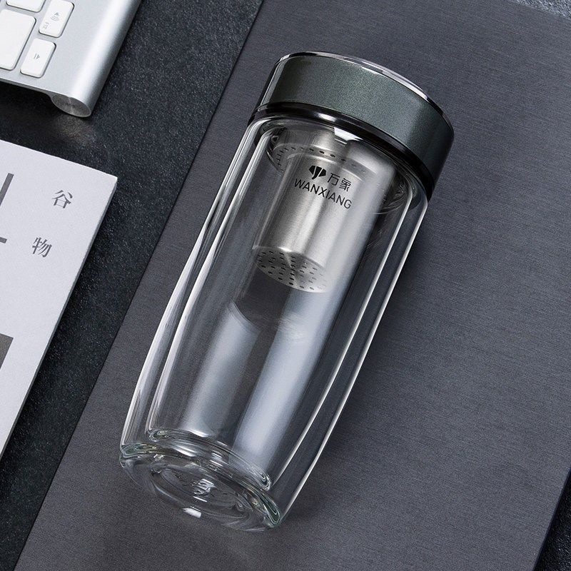 精选万象商务异形鹅蛋车载大容量带盖子可携式滤网商务双层杯子水,餐饮具,玻璃杯,淘宝优惠券,粉丝福利购,淘宝优惠卷