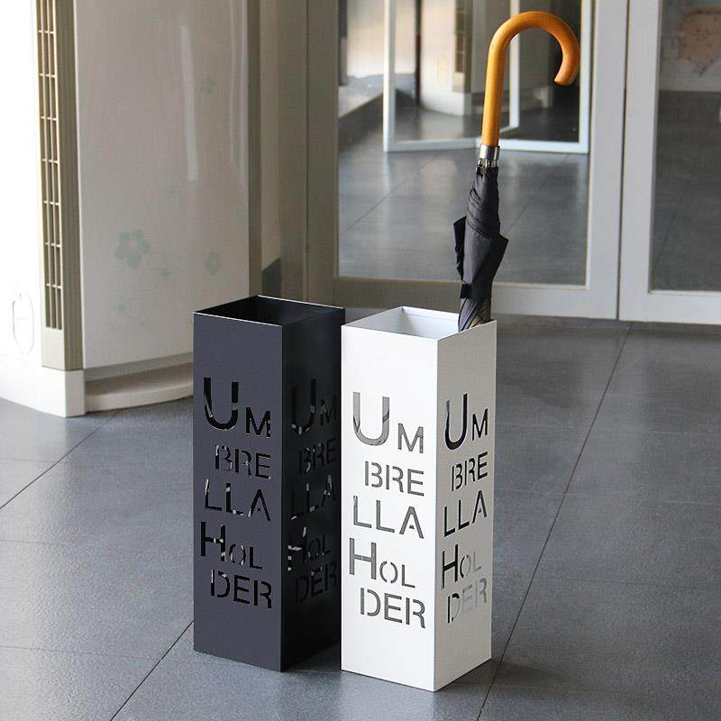 LIKECAO客厅莲花小伞桶家用镂空雨伞放置架雨伞架茶馆铁艺收纳筒