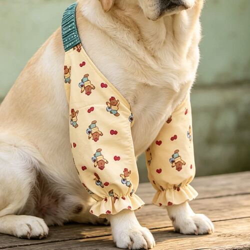 狗狗护膝中大型犬拉布拉多金毛萨摩耶前腿关节保护防磨损宠物护肘