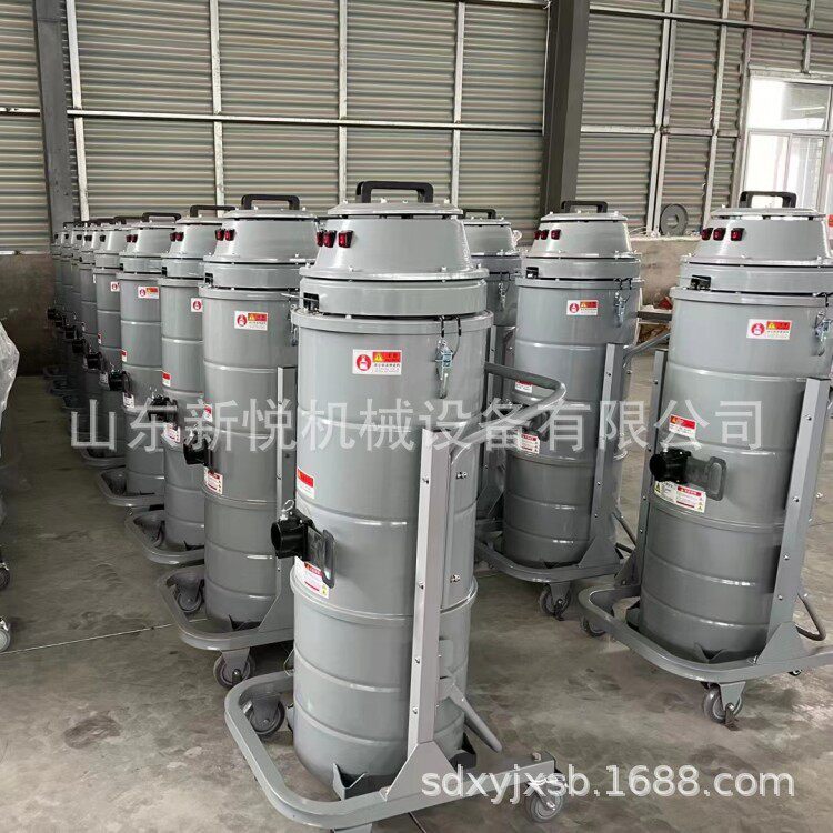 吸石墨粉吸尘器移动手推干湿两用吸尘机车间地面金属粉尘吸尘机