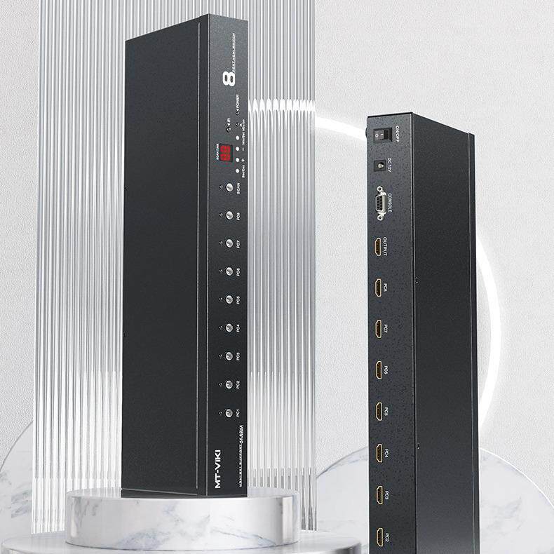 价请咨询迈拓维矩HD0801VGA切换器8进1出自动8口音频