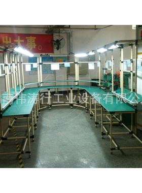 长沙柔性生产线精益管工作台线棒/精益管流水线