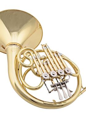 爵士朗JAZZOR专业圆号四键单排分体式JZFH-210降B调管乐器乐队