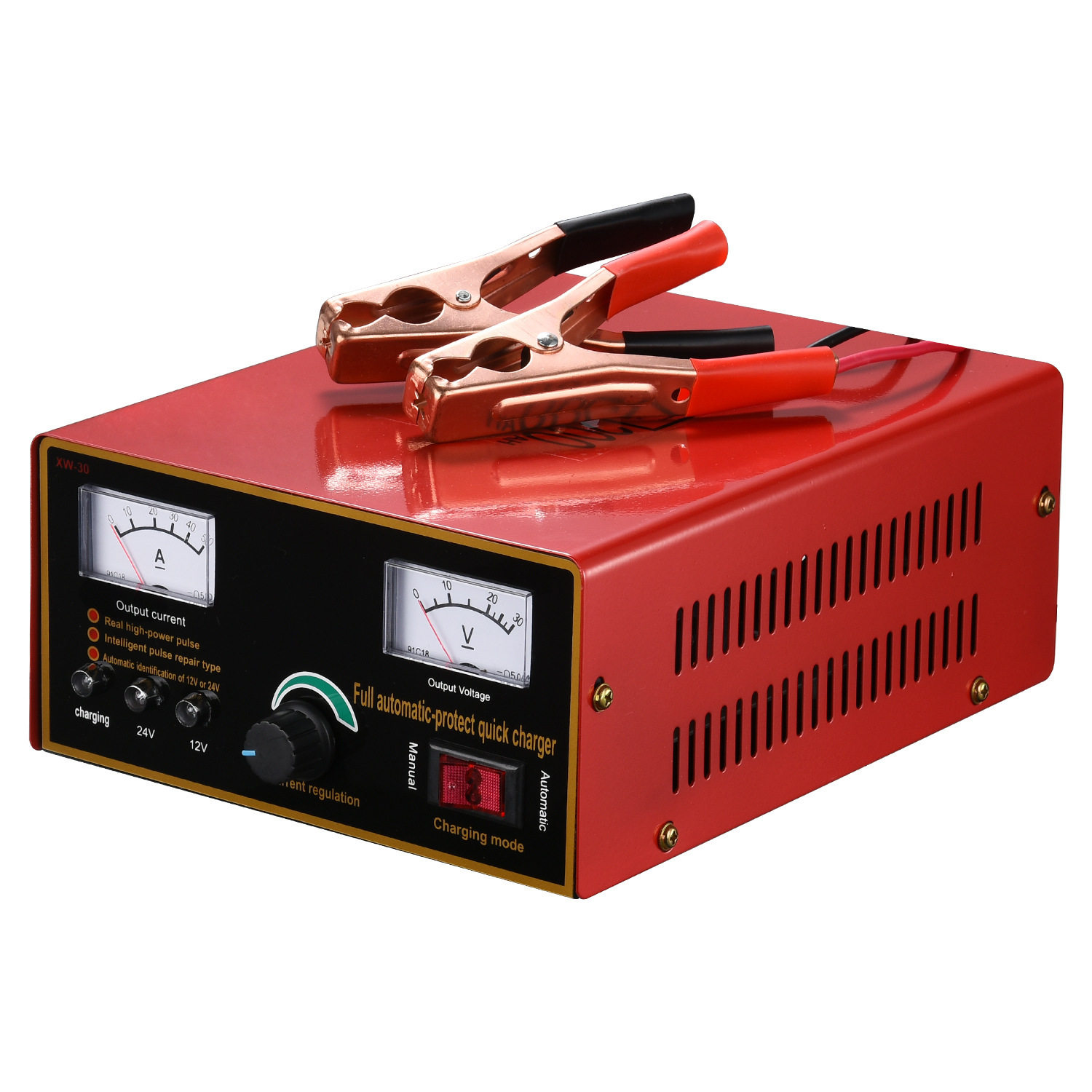 现货厂家货源12V24V通用货车卡车电池充电器船用铅酸蓄电池充电器