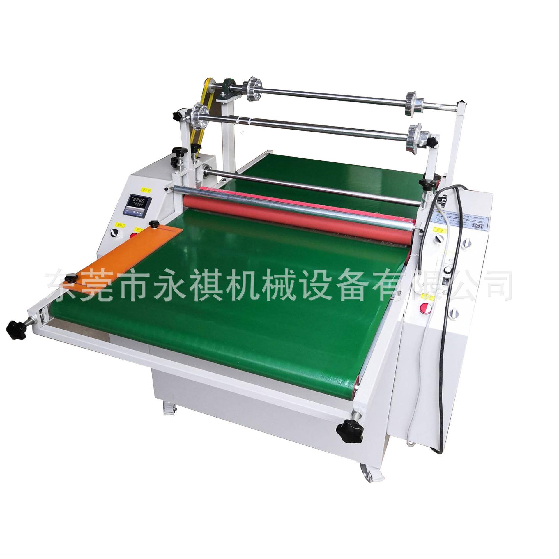 供应:700型自动背胶机自动收离型纸自动覆膜机输送带复膜机