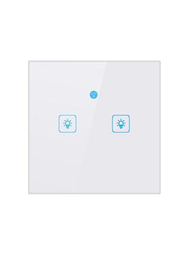 2位86型触摸墙壁开关|echo语音控制|alexa开关面板