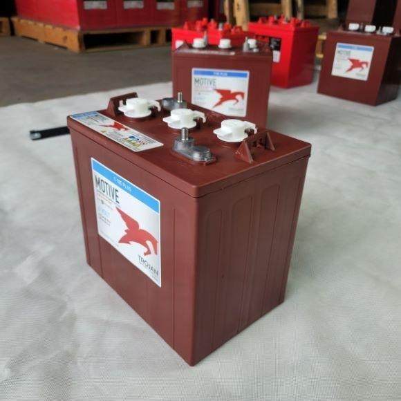 邱健蓄电池T-105Trojan蓄电池6V225AH观光车升降机电瓶