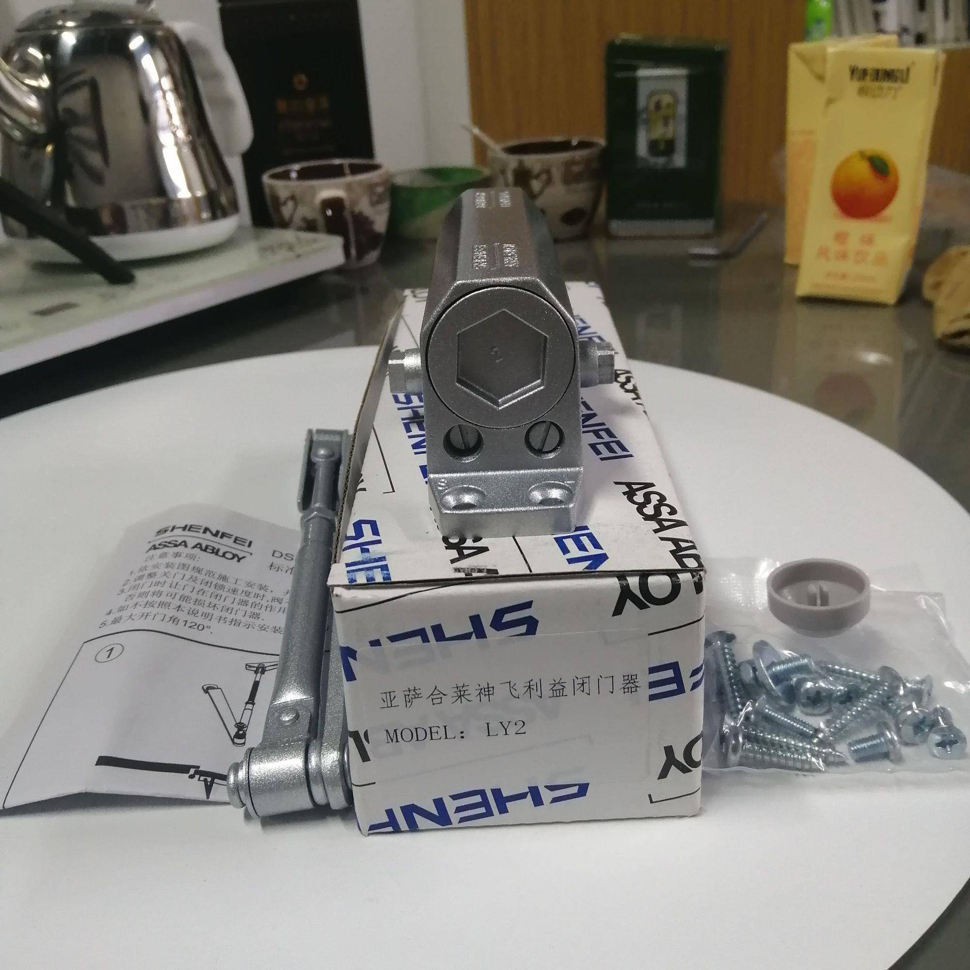 供应亚萨合莱神飞利益LIYI闭门器LY2防火闭门器45kg闭门器