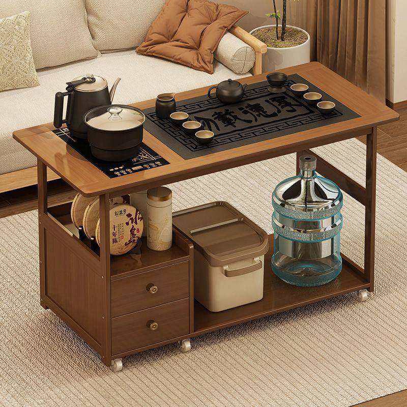 移动茶桌小茶台烧水壶一体家用茶水柜茶车茶桌边柜泡茶几沙发边几,自行车/骑行装备/零配件,更多零件/配件,淘宝优惠券,粉丝福利购,淘宝优惠卷