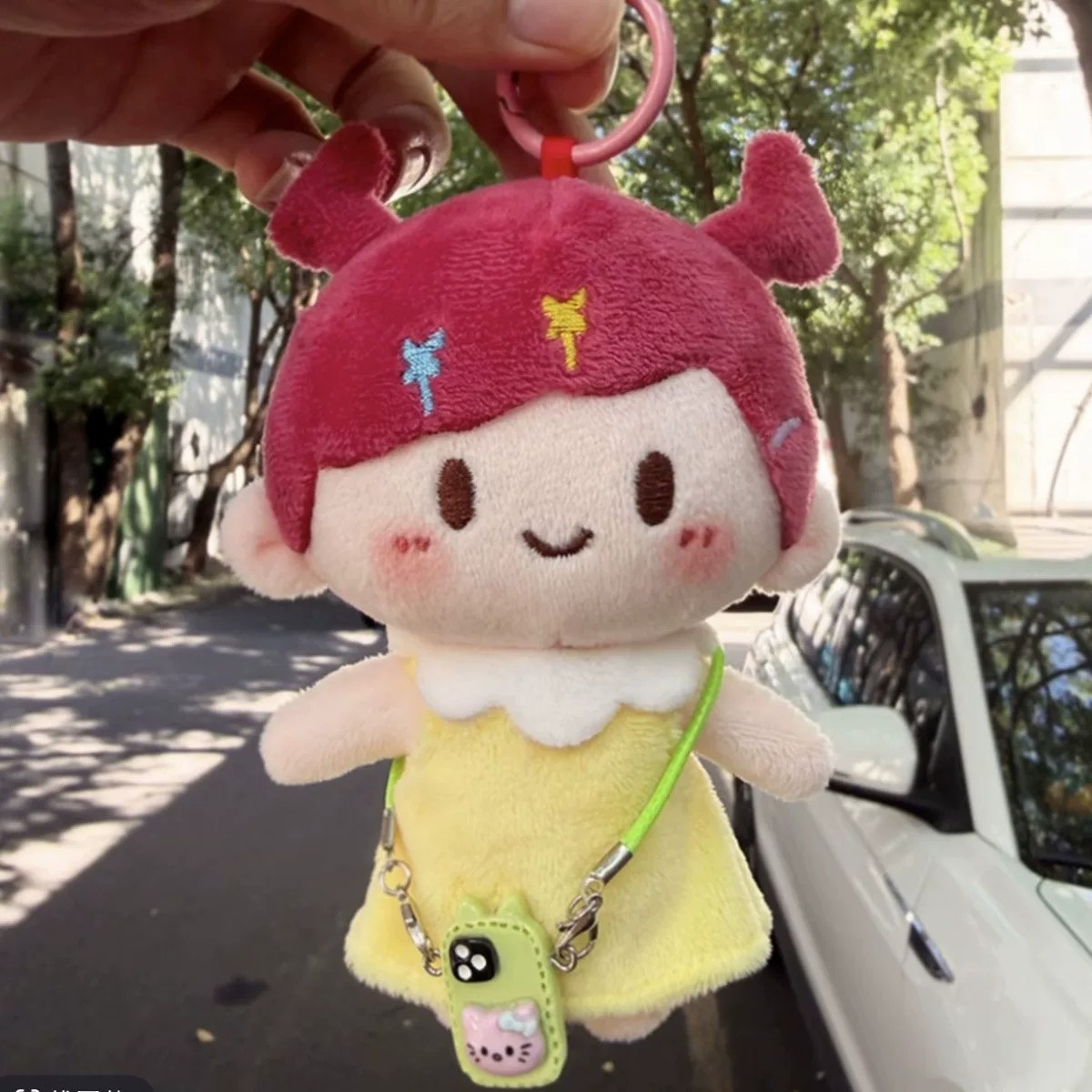 超萌可爱小美毛绒挂件解压治愈玩偶少女心布娃娃女生闺蜜生日礼物