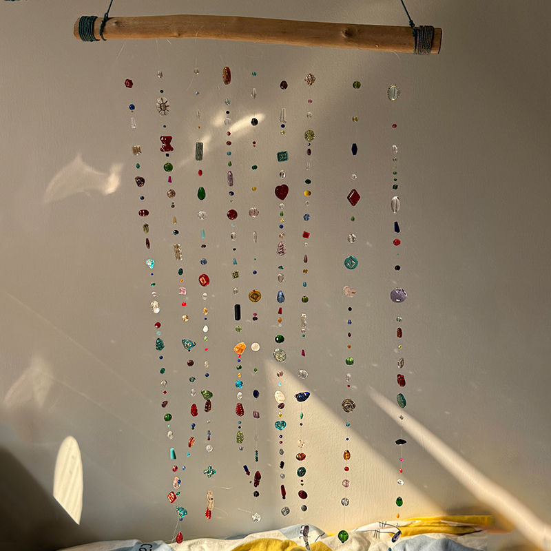 珠帘diy手工材料自制水晶