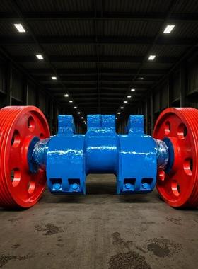 50PK13锤轴总成大型高强度破碎机轴组，满足多元化工业破碎需求