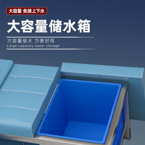 美容院发廊专用储水式洗头床免接上下水头疗床水循环熏蒸冲头床