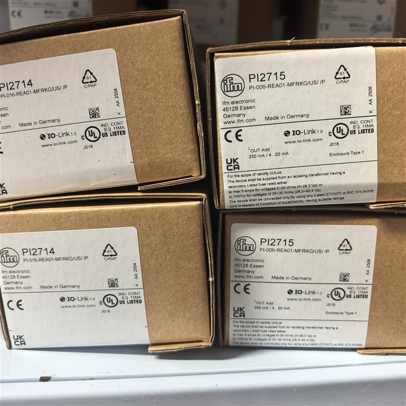 ifm易福门PI2715 PI2714压力传感器