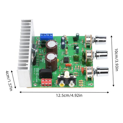 Tda7265双通道2.0通道高保真高保真功率放大器板4558前运放音频功