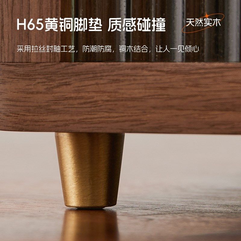 精选实木桌面收纳盒防尘水杯收纳柜黑胡桃木多层咖啡杯茶具杯子储,收纳整理,桌面收纳盒,淘宝优惠券,粉丝福利购,淘宝优惠卷